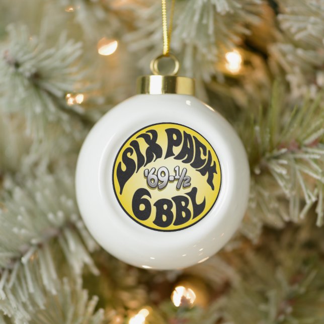 Boule En Céramique Mopar - Dodge Plymouth 6 Pack (Arbre)
