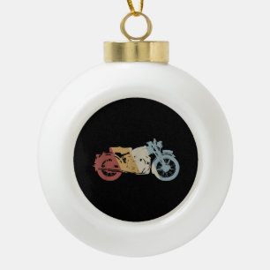 Boule En Céramique Moto style rétro Vintage