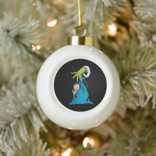 Boule En Céramique NICU Infirmière de la main-d'oeuvre Père Noël Noël