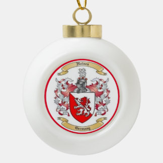 Boule En Céramique Noël de la famille Haines