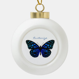 Boule En Céramique Papillon bleu Thunder_Cove