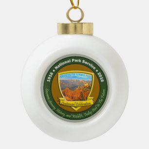 Boule En Céramique Parc national Centenaire Noël Grand Canyon
