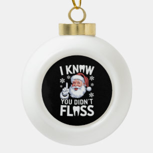 Boule En Céramique Père Noël Je sais que vous n'avez pas utilisé de f