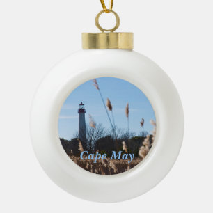 Boule En Céramique Phare de Cape May