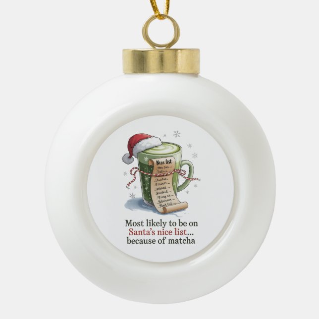Boule En Céramique Plus susceptible de boire du Matcha pendant que to (Devant)
