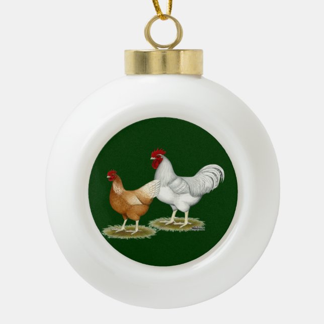 Boule En Céramique Poulets Golden Liés Au Sexe (Devant)