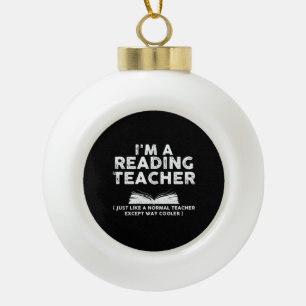 Boule En Céramique Professeur de lecture - Je suis professeur de lect