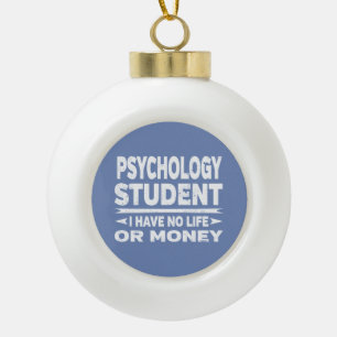 Boule En Céramique Psychologie Étudiant Pas de vie ou d'argent