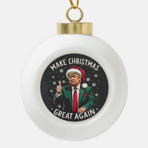 Boule En Céramique Rendez Noël à nouveau grand Sweat de Noël laid Tru