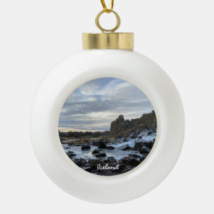 Boule En Céramique Rivière Islande -