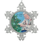 Salutation de Noël de NANNY/GRAMMY peint à la main