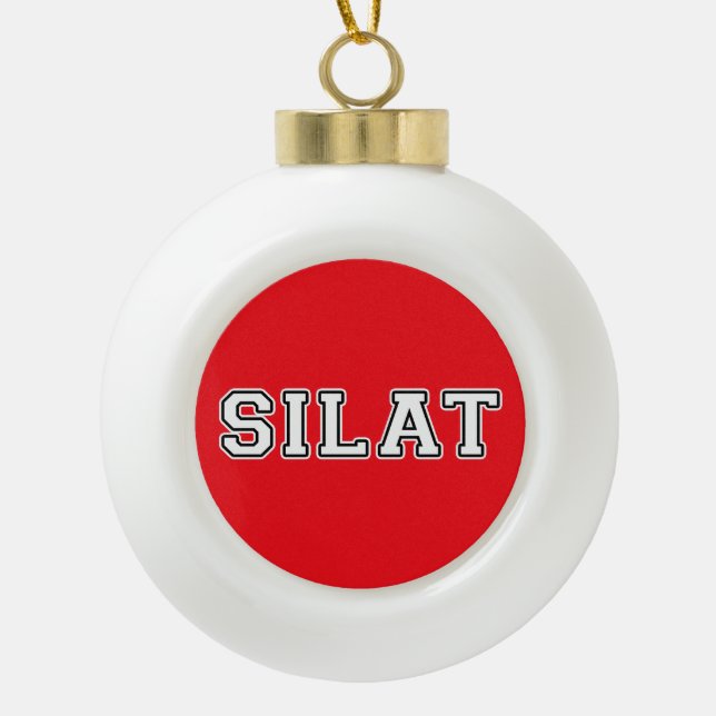 Boule En Céramique Silat (Devant)