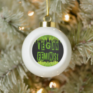 Boule En Céramique SlipperyJoe's veganisme féministe attention-grabbi