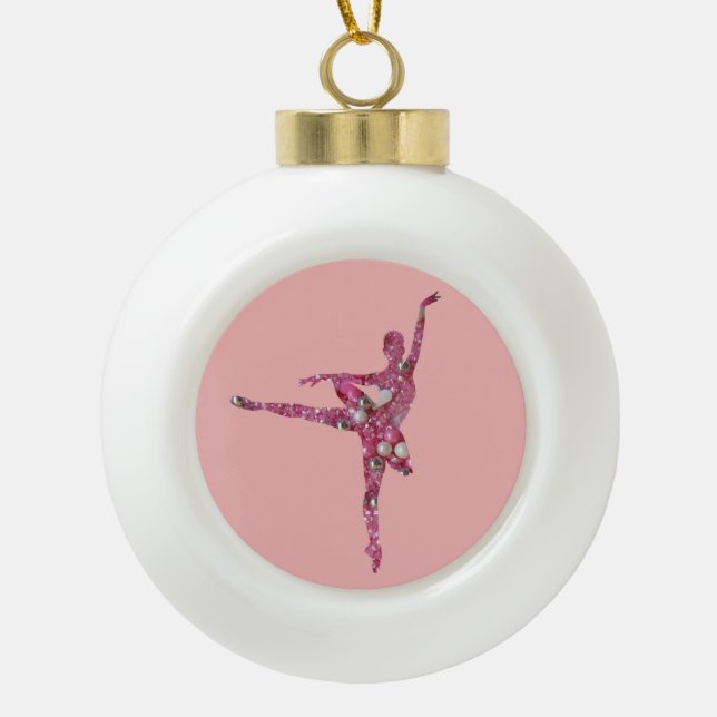 Boule En Céramique Sucre Plum Fairy Ballerina (Devant)