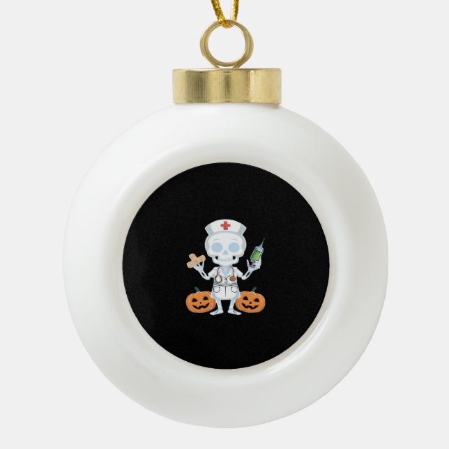 Boule En Céramique T-shirt indispensable pour l'infirmière d'Hallowee (Devant)