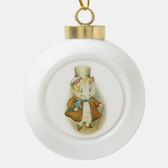 Boule En Céramique “The Amiable Guinea Pig” by Beatrix Potter (Devant)