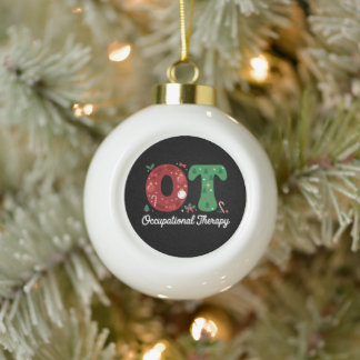 Boule En Céramique Thérapie occupationnelle de Noël vacances