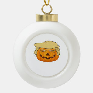 Boule En Céramique Trumpkin Halloween Funny Classic - Base Fall Slot