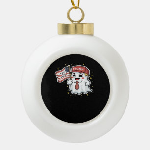 Boule En Céramique Trumpkin, J'Ai Toujours Écouté, Halloween, Éffraya