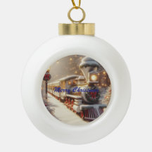 Un train de Noël magique pour Wonderland