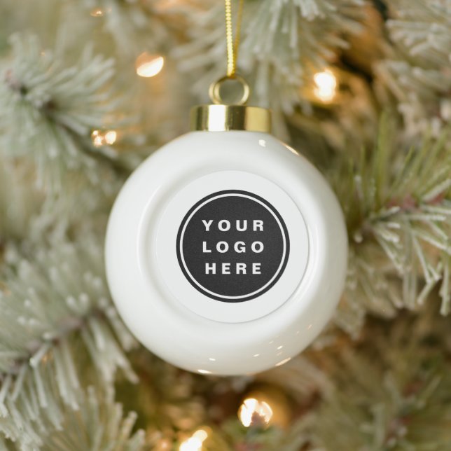 Boule En Céramique Your Business Logo Promoteur Business Company (Arbre)