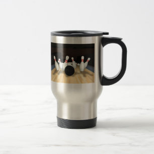 Boule et goupilles de bowling : modèle 3D : Tasse