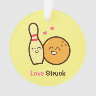Boule et quille de bowling amusantes et mignonnes,