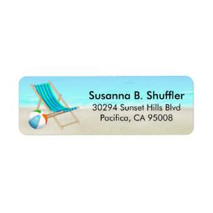 Boule mignonne de chaise de plage d'amusement