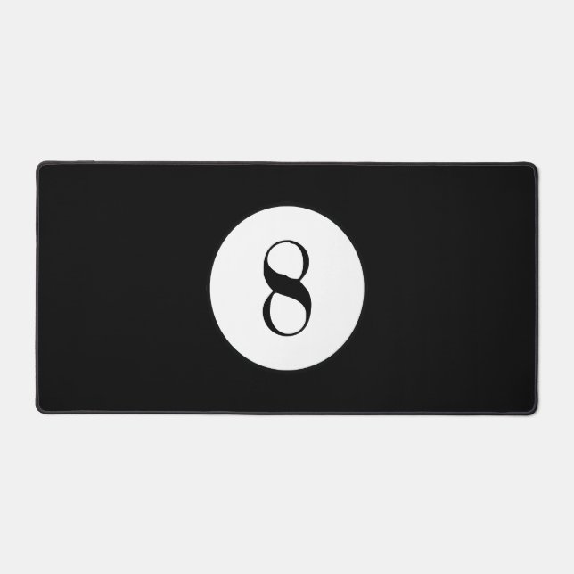 Boule noire numéro 8 (Recto)