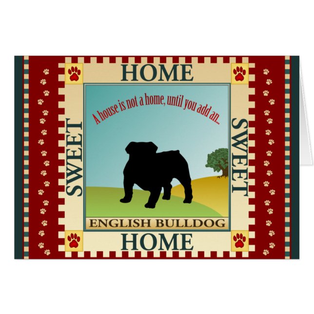 Bouledogue anglais (Devant Horizontal)