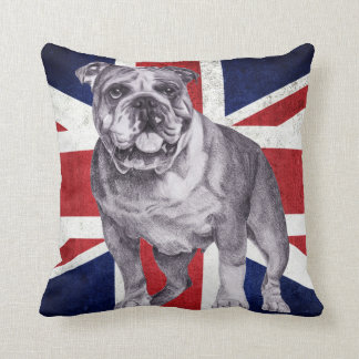 Bouledogue britannique - coussin anglais de
