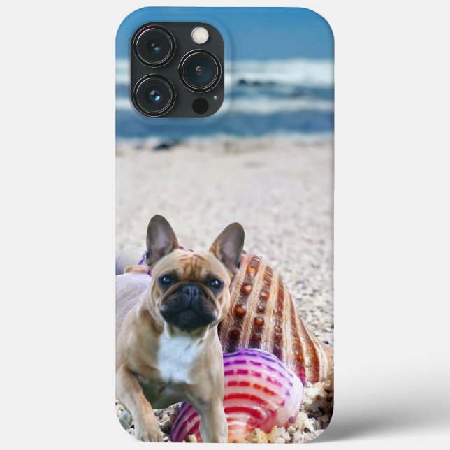 Bouledogue français coque iPhone Pro Max (Verso)