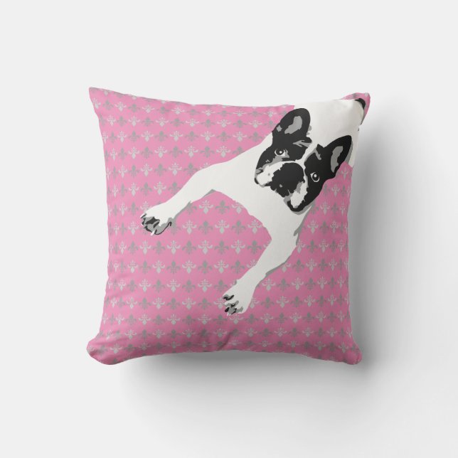 Bouledogue français Coussin  (Recto)