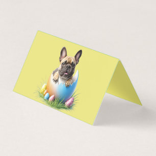 Bouledogue français oeuf de Pâques French Bulldog