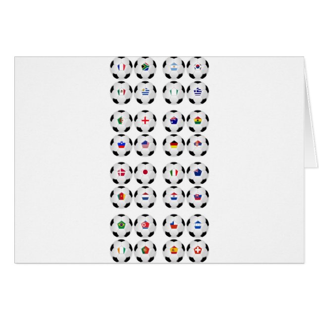 Boules avec des drapeaux (Devant horizontal)