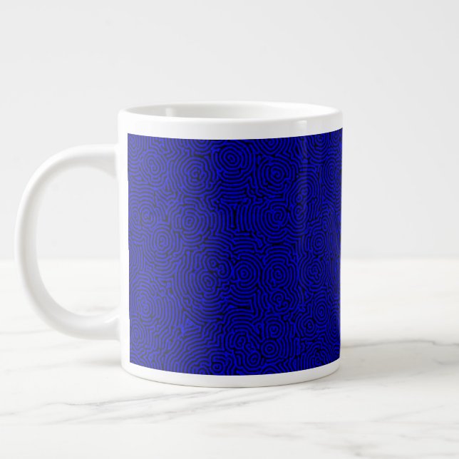 Boules bleues 20oz Mug (Gauche)