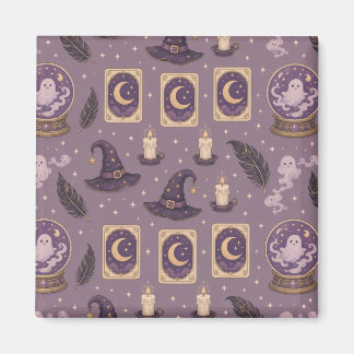 Boules de cristal mignonnes et effrayantes Magnet