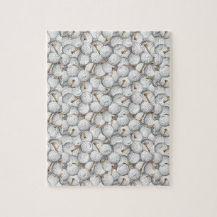 Boules de golf et puzzle Tee - shirt