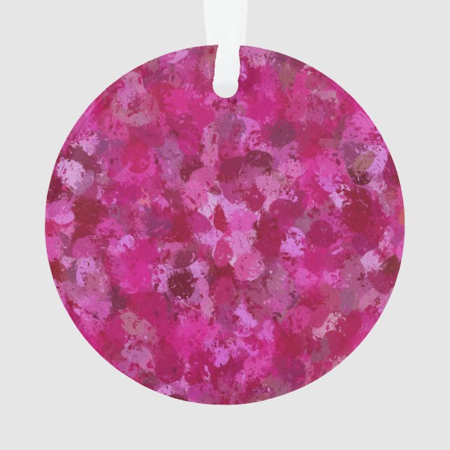 Boules de peinture rose chaud (dos)