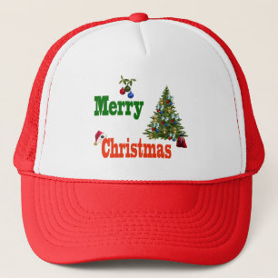 Boules de pelouse style Noël, Casquette de camions
