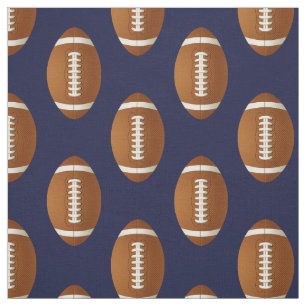 boules de rugby, boules de football tissu motif