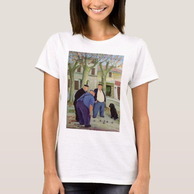 Boules Players T-Shirt (Front)