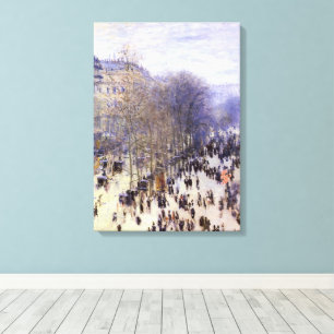 Boulevard des Capucines by Claude Monet, Fine Art Canvas Print