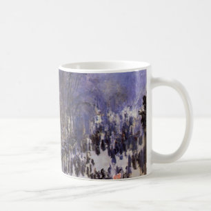 Boulevard des Capucines by Claude Monet, Fine Art Coffee Mug