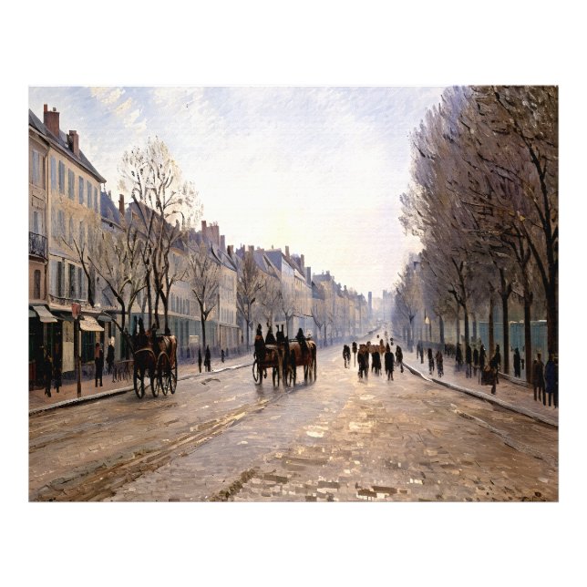 Boulevard Héloise, Argenteuil Photo Print (Front)