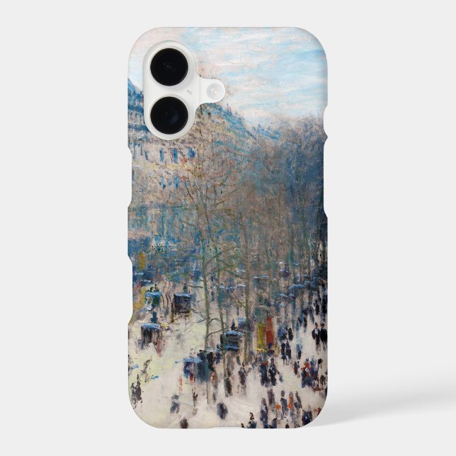Boulevard Paris, Claude Monet (Verso)
