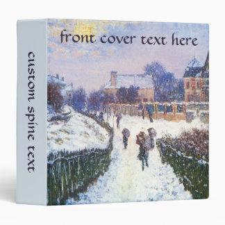Boulevard Saint Denis Argenteuil by Claude Monet Binder