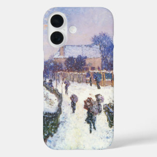 Boulevard Saint Denis Argenteuil by Claude Monet iPhone 16 Case