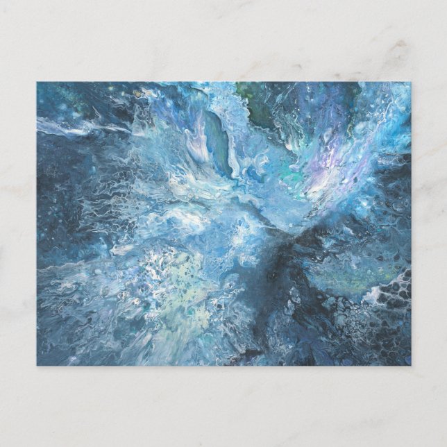 Boulon dans la carte postale bleue (Devant)