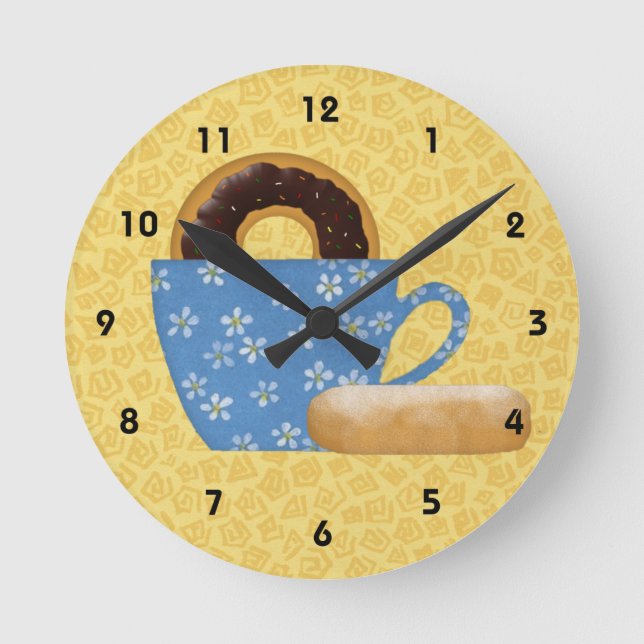 Boulons Et Horloge Murale De Café (Recto)